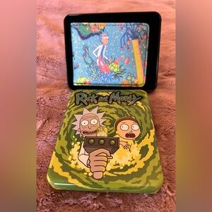 Wallet by Buckle-Down | Rick and Morty | Collectible Tin Included